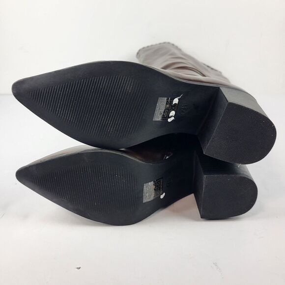 Journee Collection Daria Knee High Boot Size 7.5 Extra Wide Calf - Picture 14 of 15